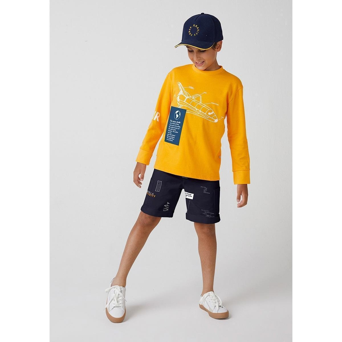 bermuda elastano infantil