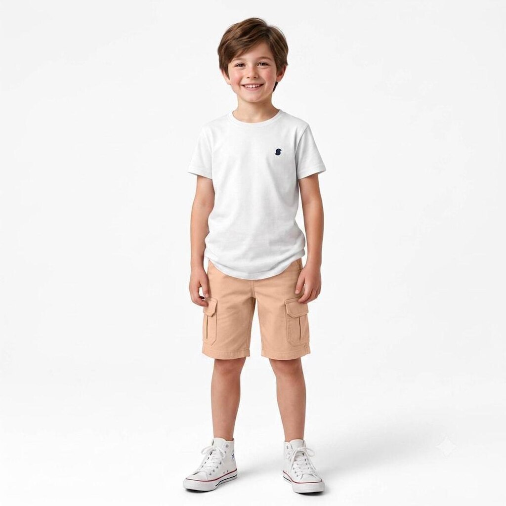Bermuda Infantil Menino Basiquinho Fun Alphabeto
