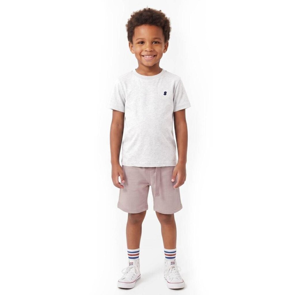 Bermuda Infantil Menino Basiquinho Fun Alphabeto