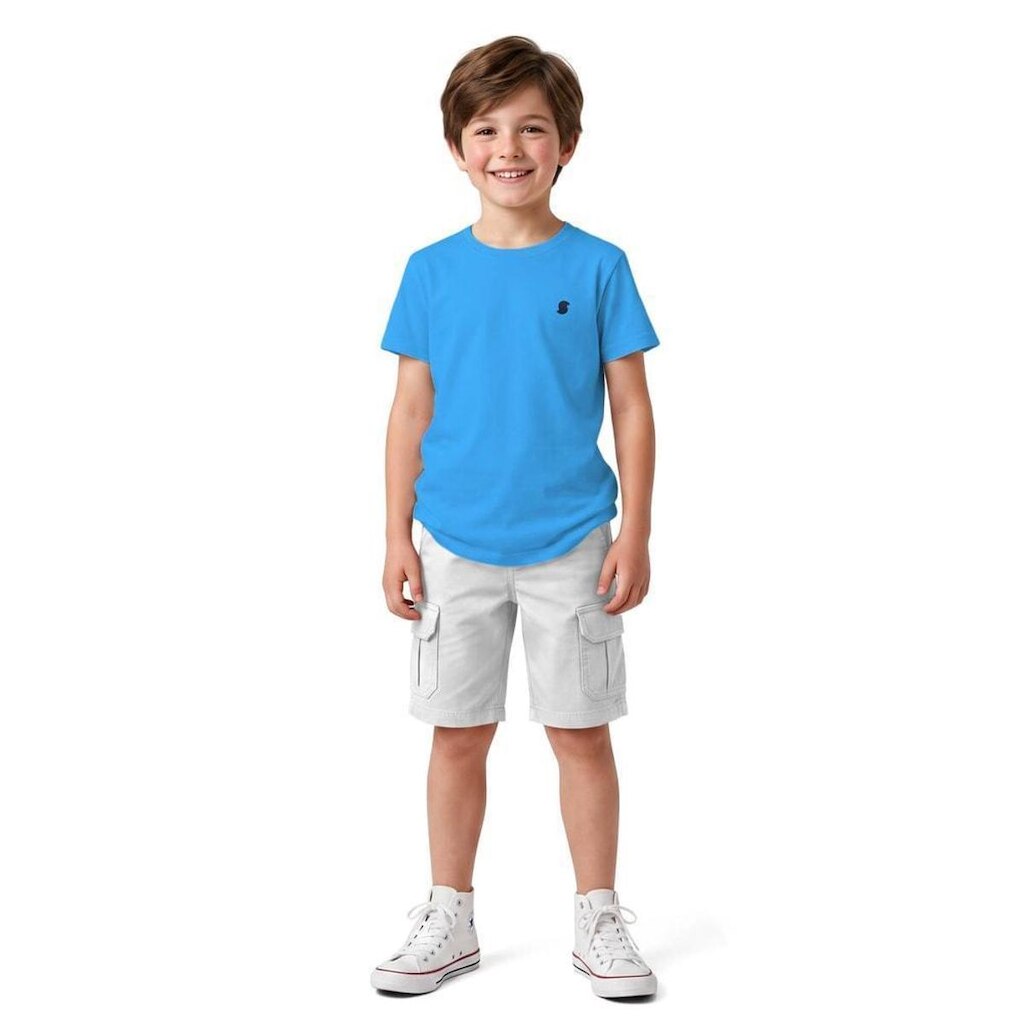 Bermuda Infantil Menino Basiquinho Fun Alphabeto