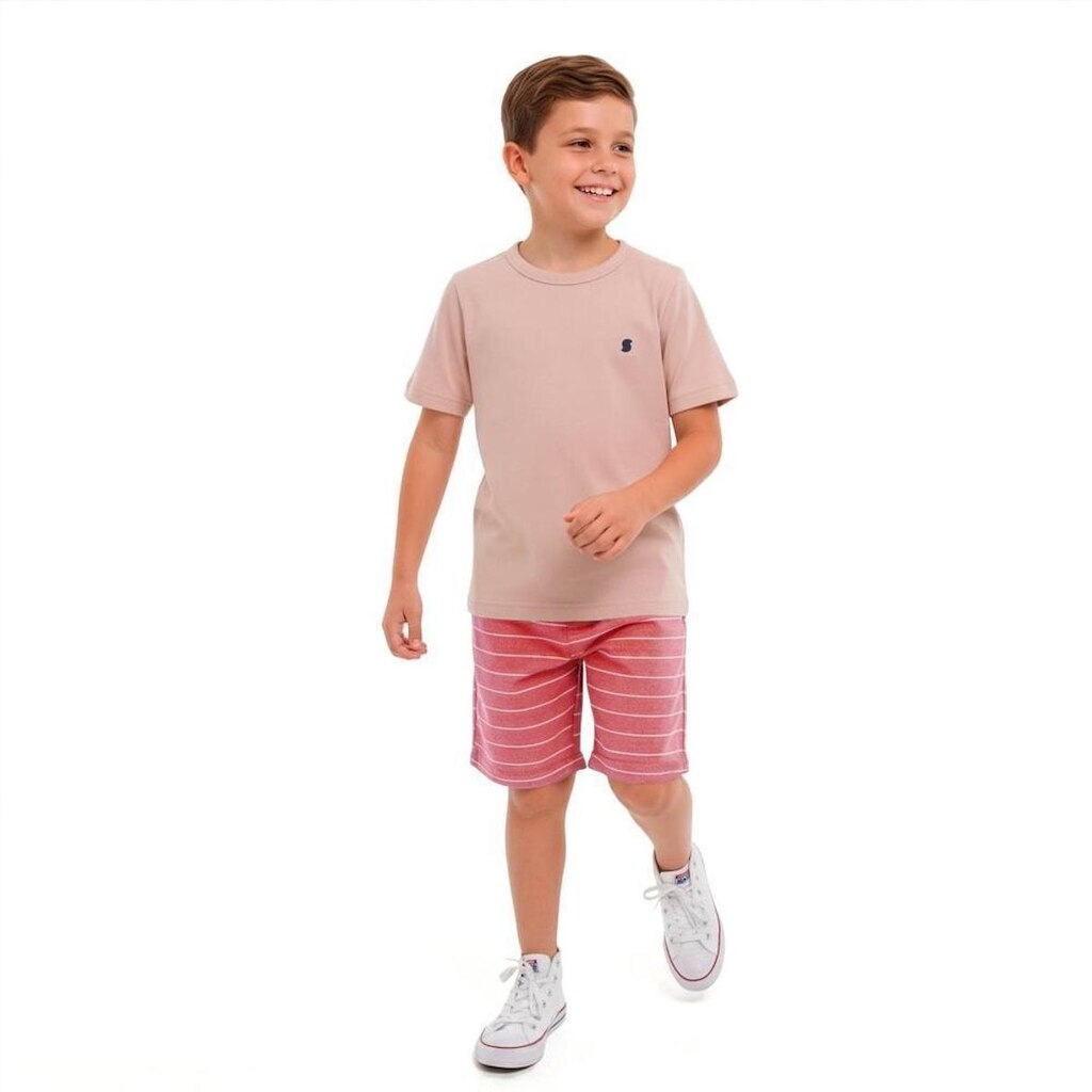 Bermuda Infantil Menino Basiquinho Fun Alphabeto