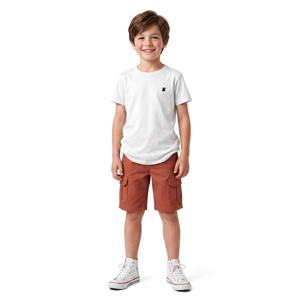 Bermuda Infantil Menino Basiquinho Fun Alphabeto