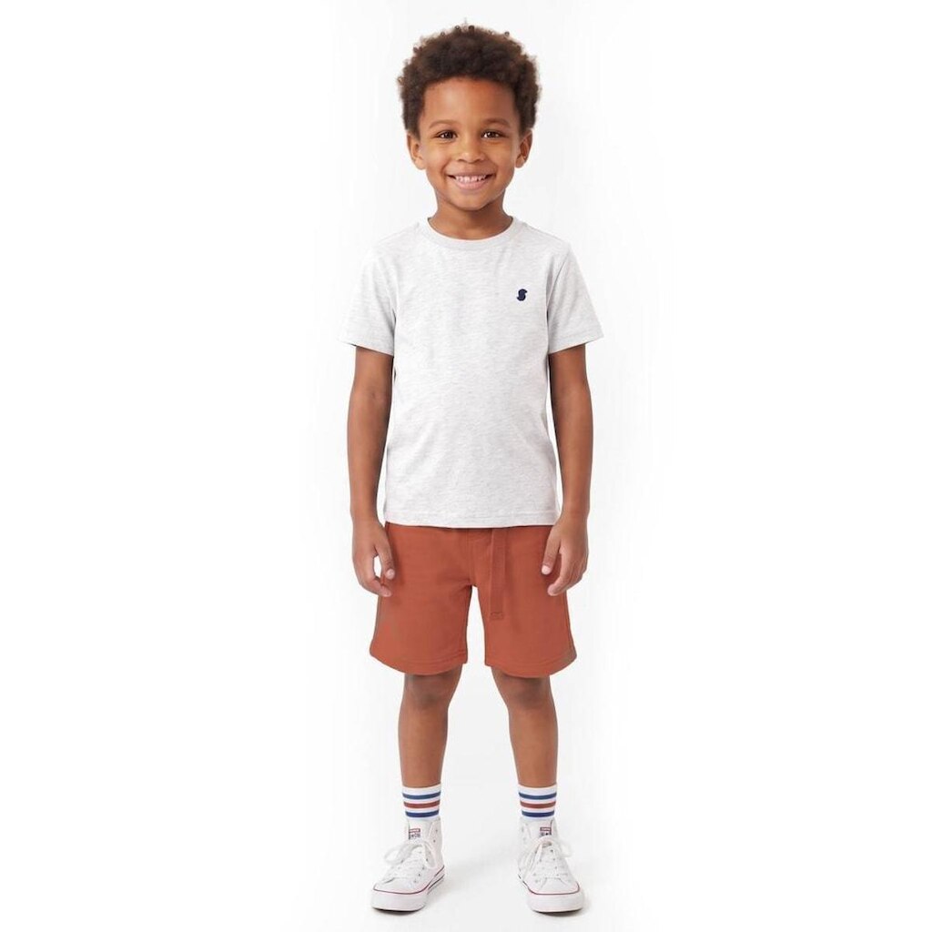Bermuda Infantil Menino Basiquinho Fun Alphabeto