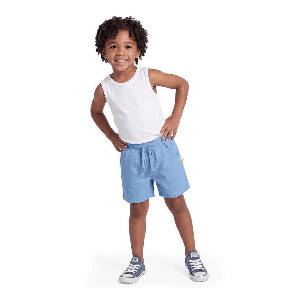 Bermuda Infantil Menino Confort Alphabeto