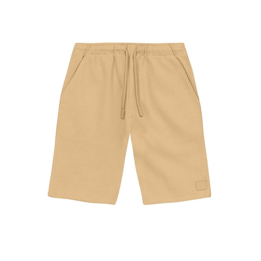Bermuda infantil menino em moletinho tricot Mundi