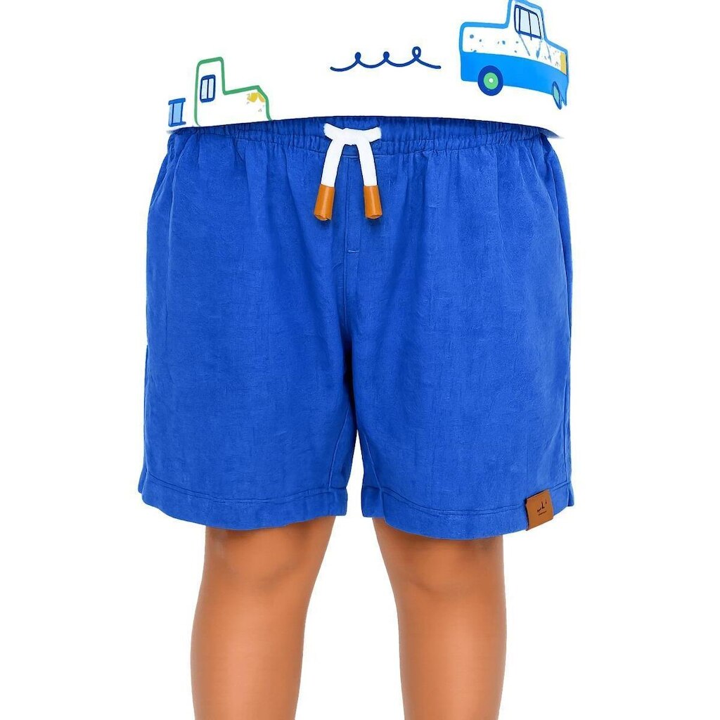 Bermuda Infantil Menino Hora de Aventura Alphabeto