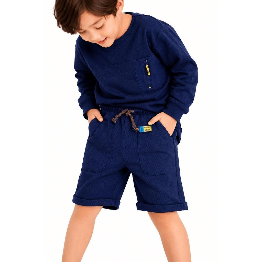 Bermuda Infantil Menino Patrulha Aérea Alphabeto
