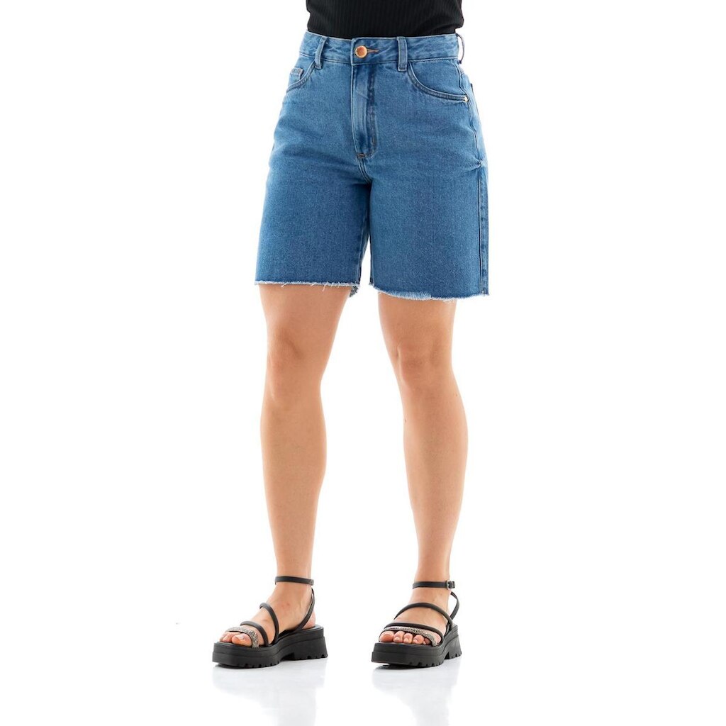 Bermuda Jeans Arauto Feminina Jorts Lopez