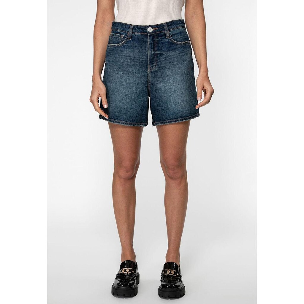 Bermuda Jeans Curta Azul