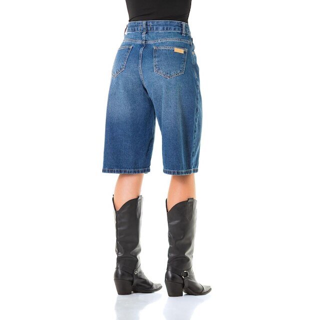 Bermuda Jeans Feminino Arauto Super Jorts