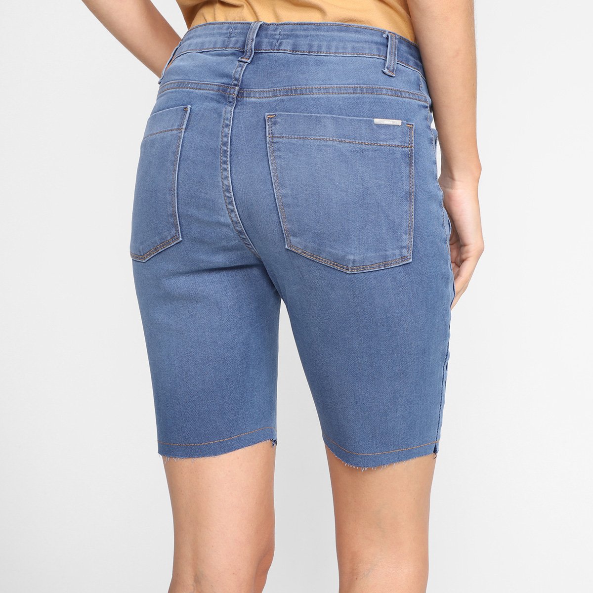 bermuda jeans hering feminina