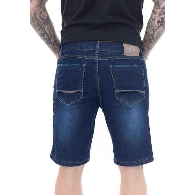 Bermuda Jeans Masculina Mega Premium Blue Dark