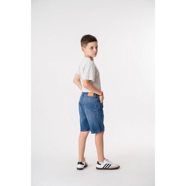 Bermuda Jeans Masculina Tradicional