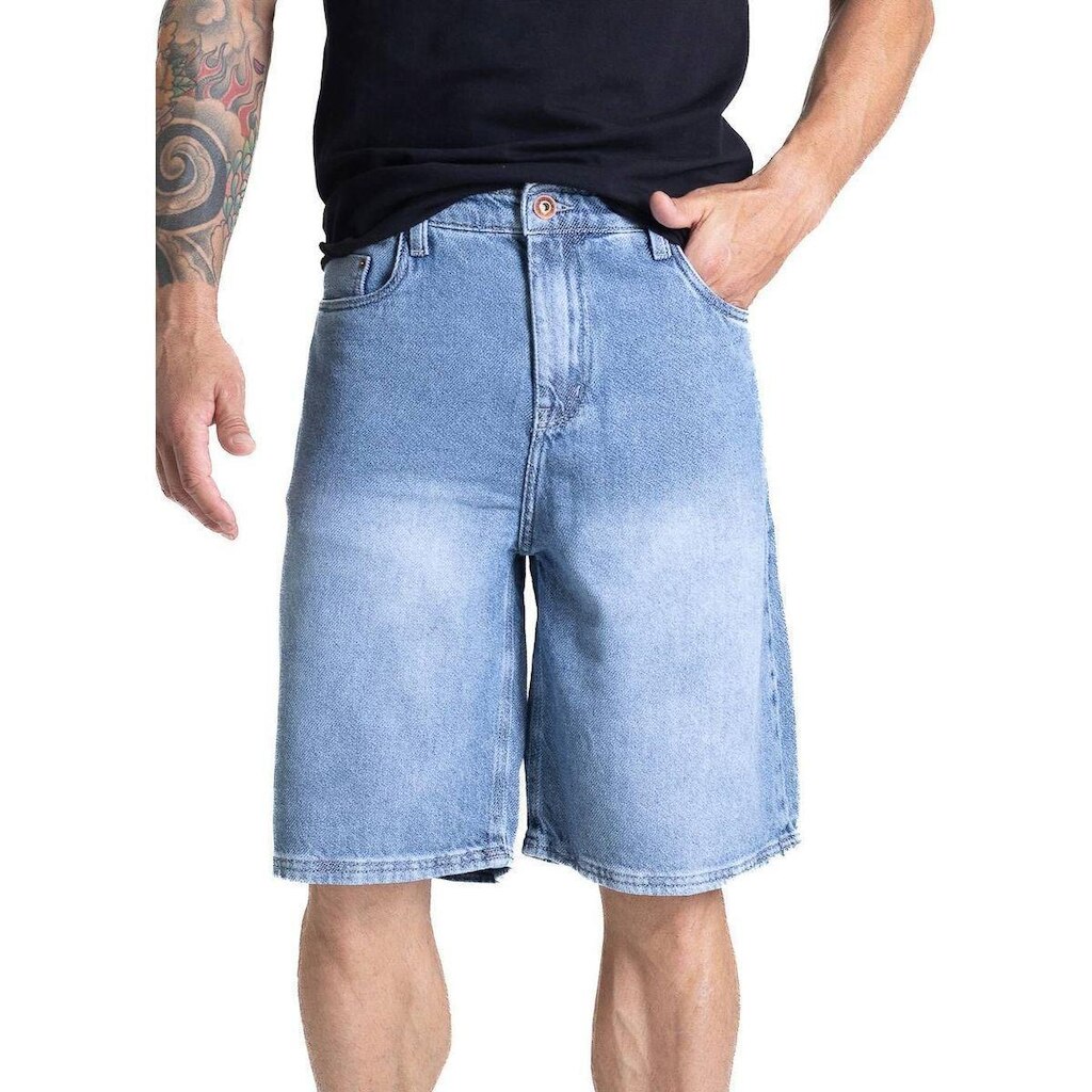 Bermuda Jeans Sawary - 282127 - Azul 46