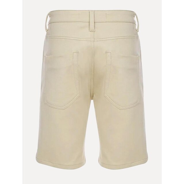 Bermuda John John Sarja Masculina Slim Olympia Cáqui Claro