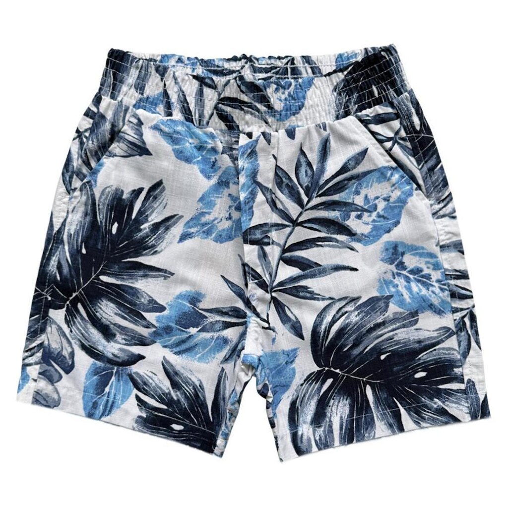 Bermuda Juvenil Look Jeans Estampado - 16 - MARINHO