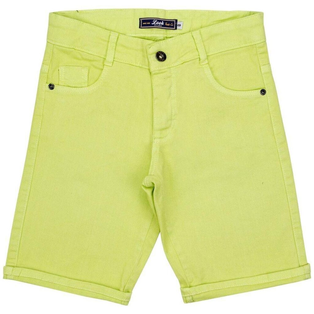 Bermuda Juvenil Look Jeans Sarja Collor - AÇAFRÃO - 10