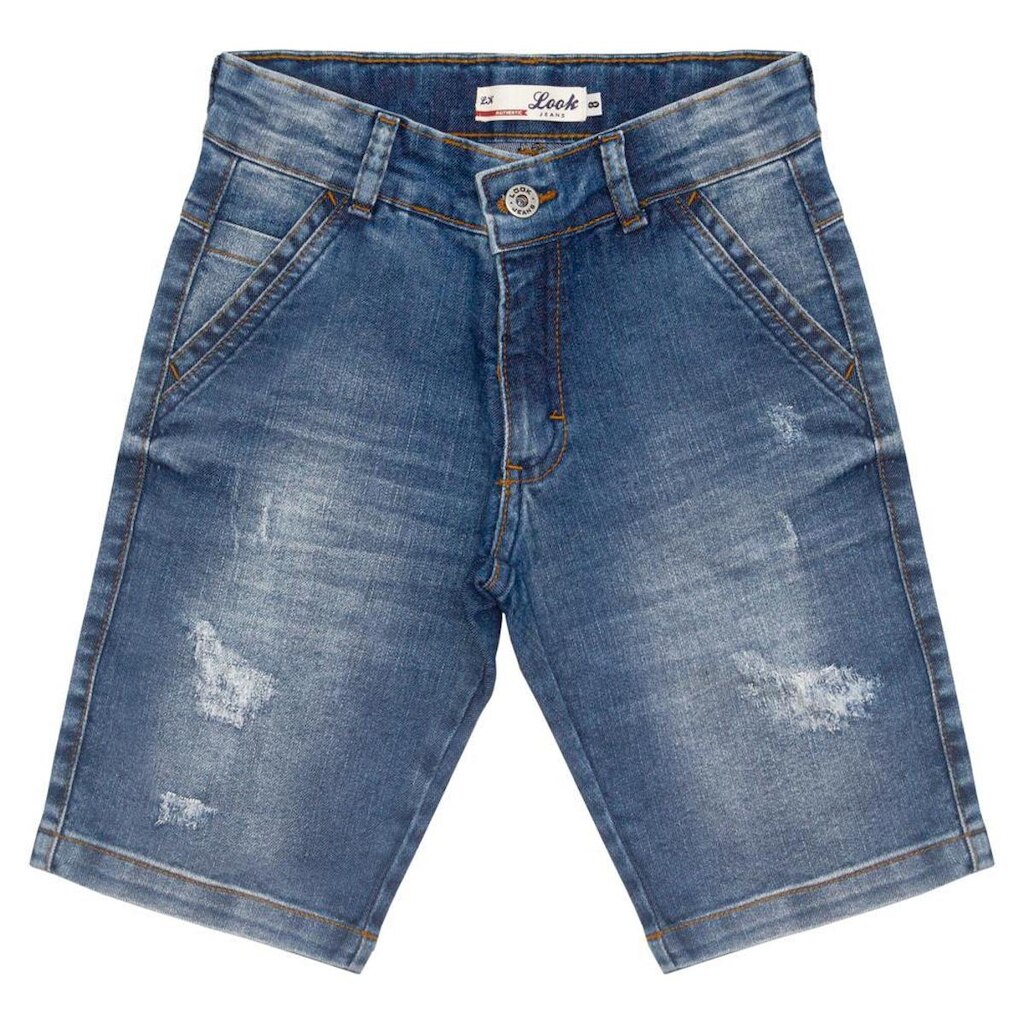 Bermuda Juvenil Look Jeans Skinny Jeans - 4 - UNICA