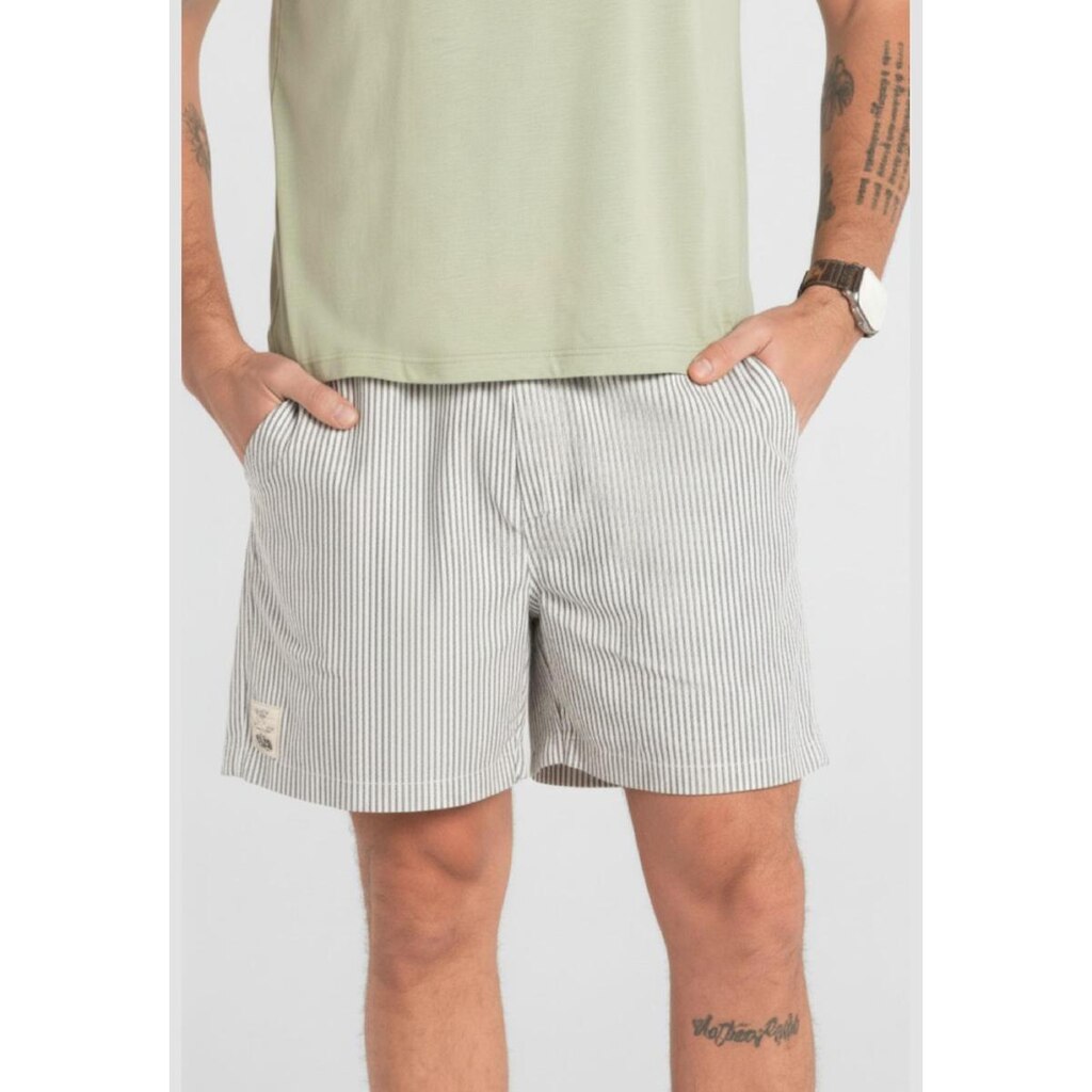 Bermuda Listrada em Algodão The Philippines
