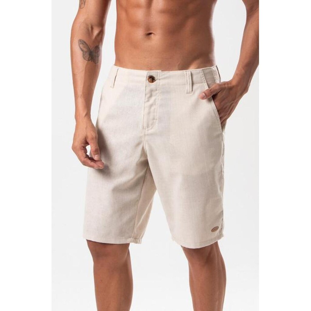 Bermuda Maresia Walkshort Husk Linho Masculino Adulto Ref. 10800780