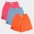 Bermuda Masculina Com Bolso Cordão Short Praia Verão Kit 3 - Rosa+Laranja