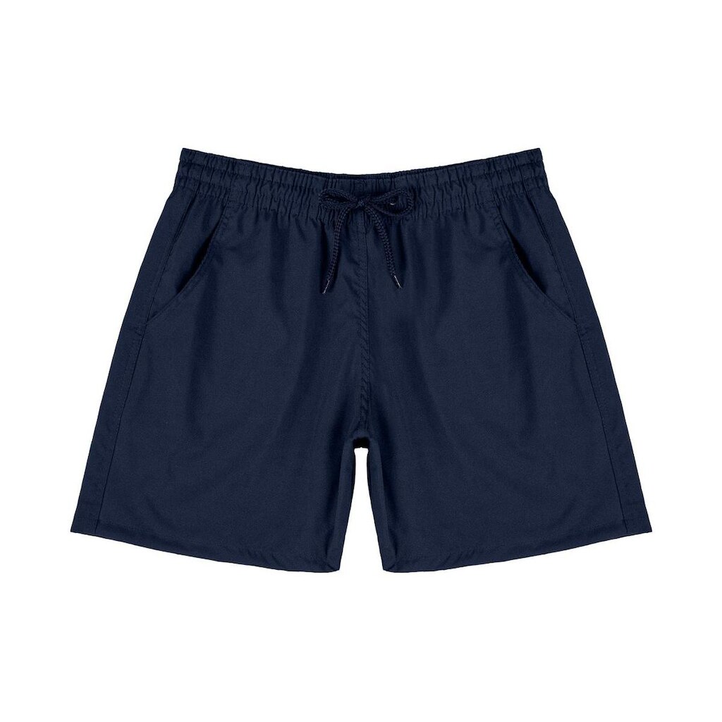 Bermuda Masculina Com Bolsos De Tactel Select Azul