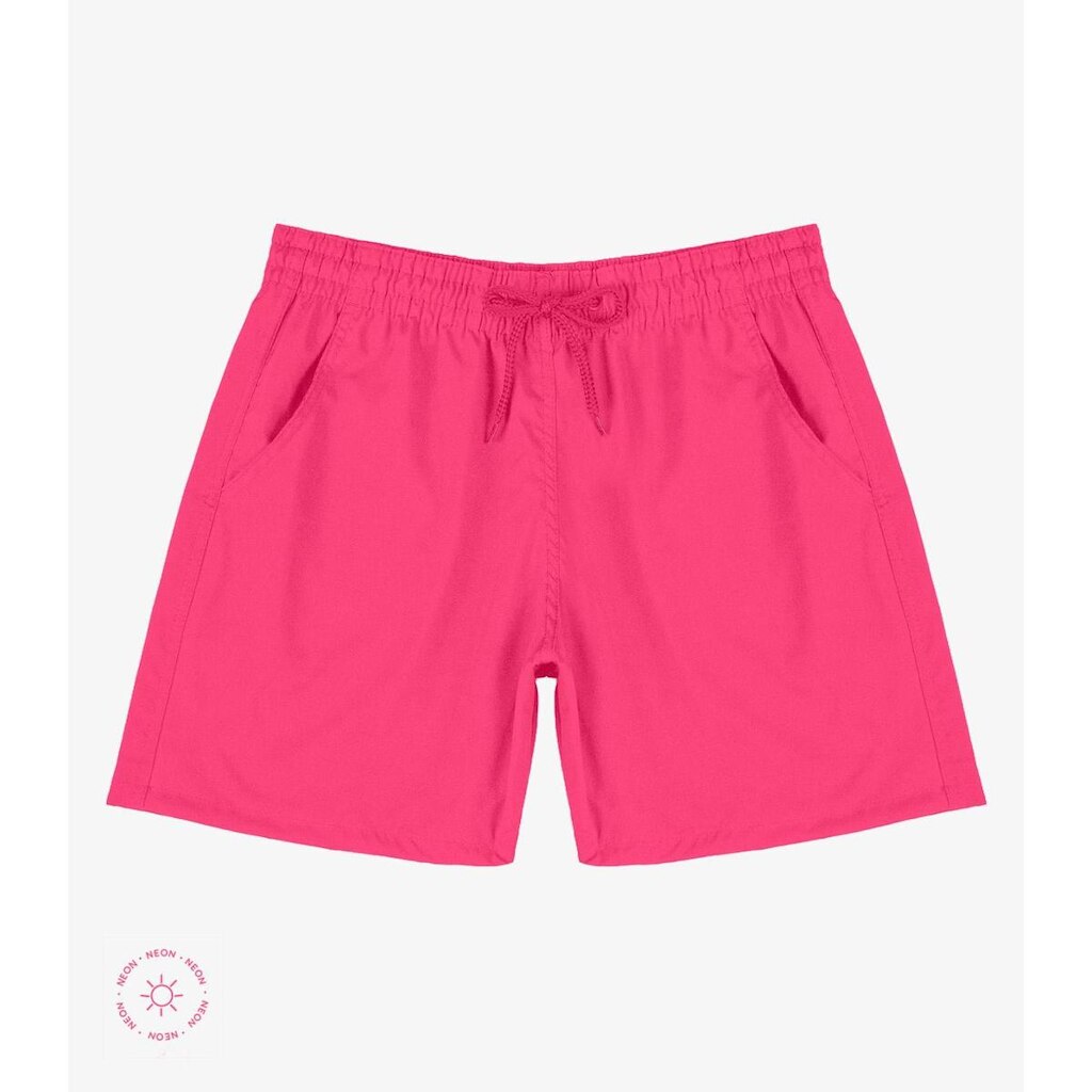 Bermuda Masculina Com Bolsos De Tactel Select Rosa