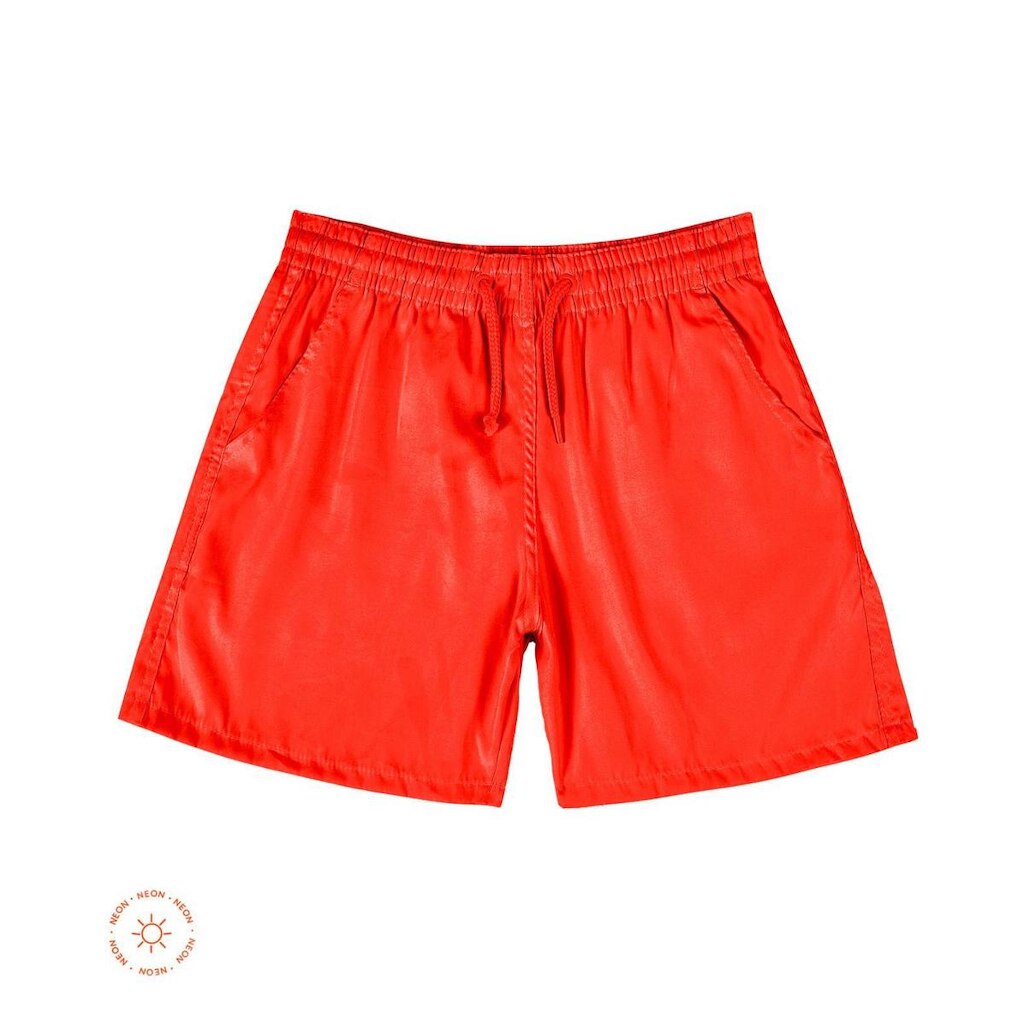 Bermuda Masculina Em Suede Com Bolsos Select Laranja
