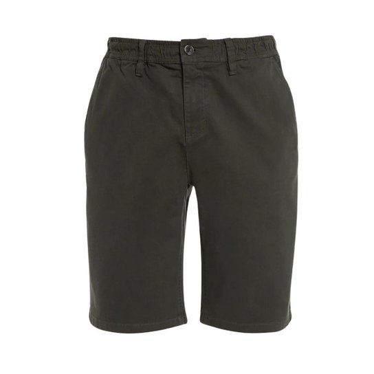 Bermuda Masculina Individual Sarja Verde Militar