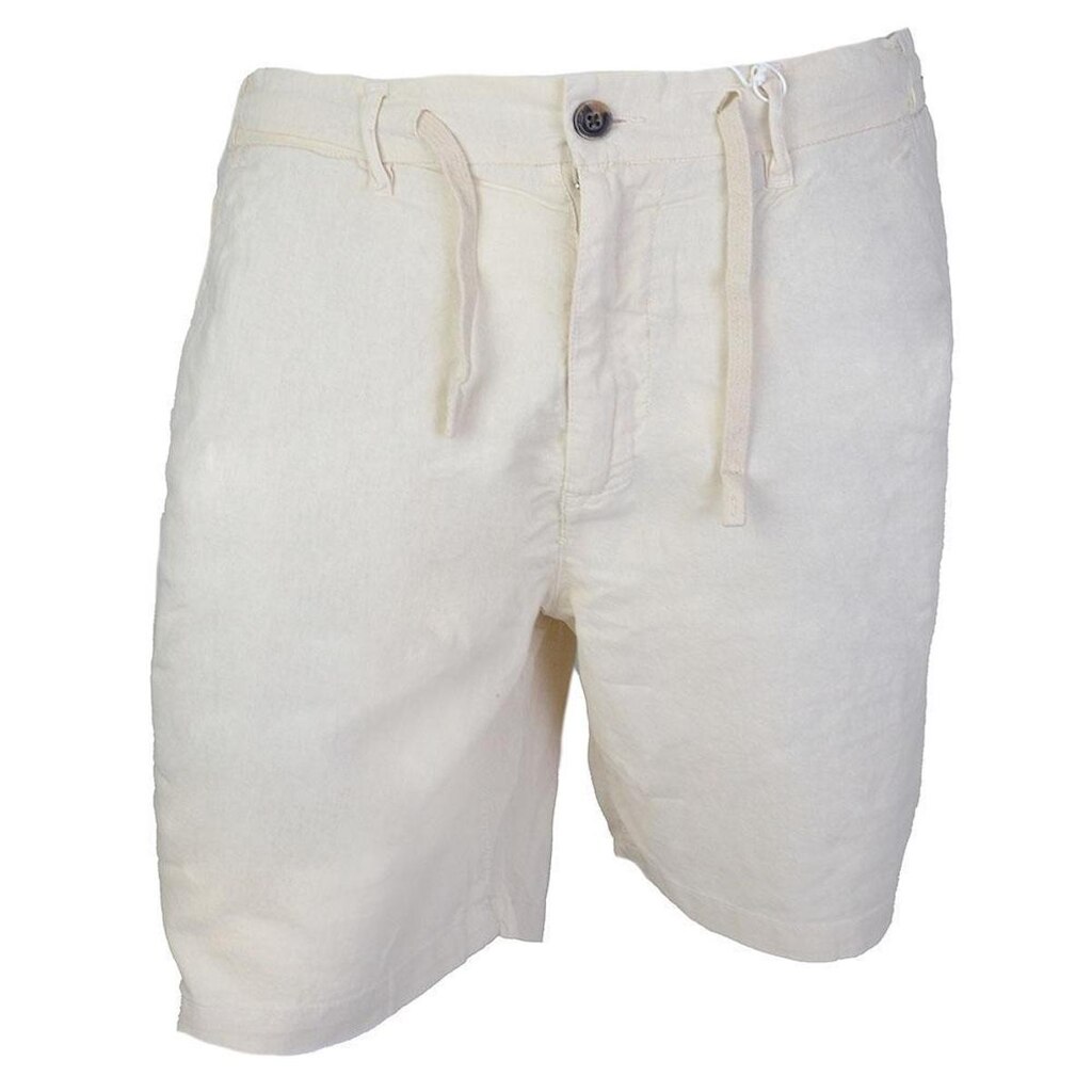 Bermuda Masculina JAB Linho Tinturada Bege - 14B006