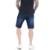Bermuda Masculina Jeans Mega Premium Blue Dark - Azul Escuro