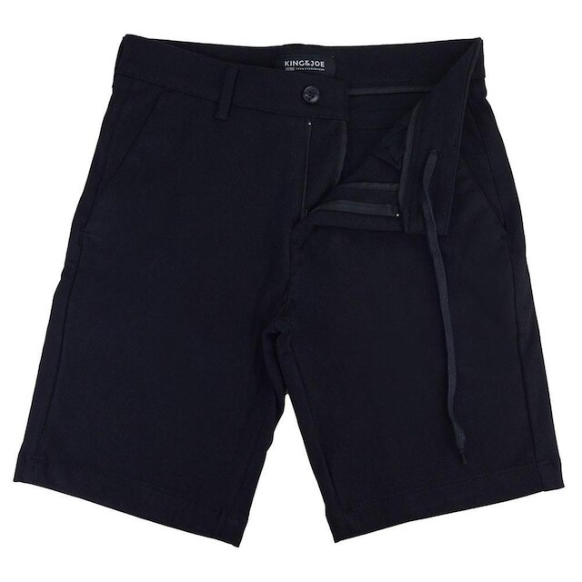 Bermuda Masculina King&Joe Comfort Malha Preta - BM234