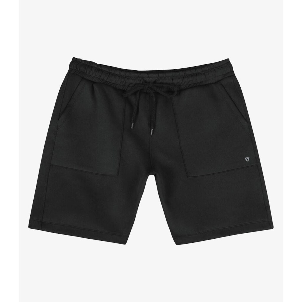 Bermuda Masculina Malha Neomotion Com Bolsos Veev Preto