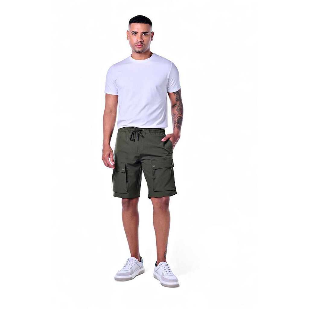 Bermuda Masculina Micro Fibra Cargo