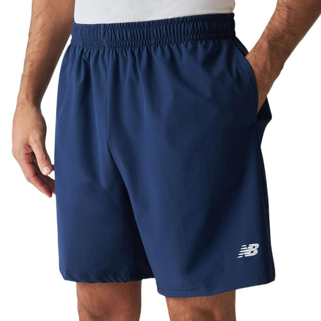 Bermuda Masculina New Balance Sport Essential 7 Azul - MS41