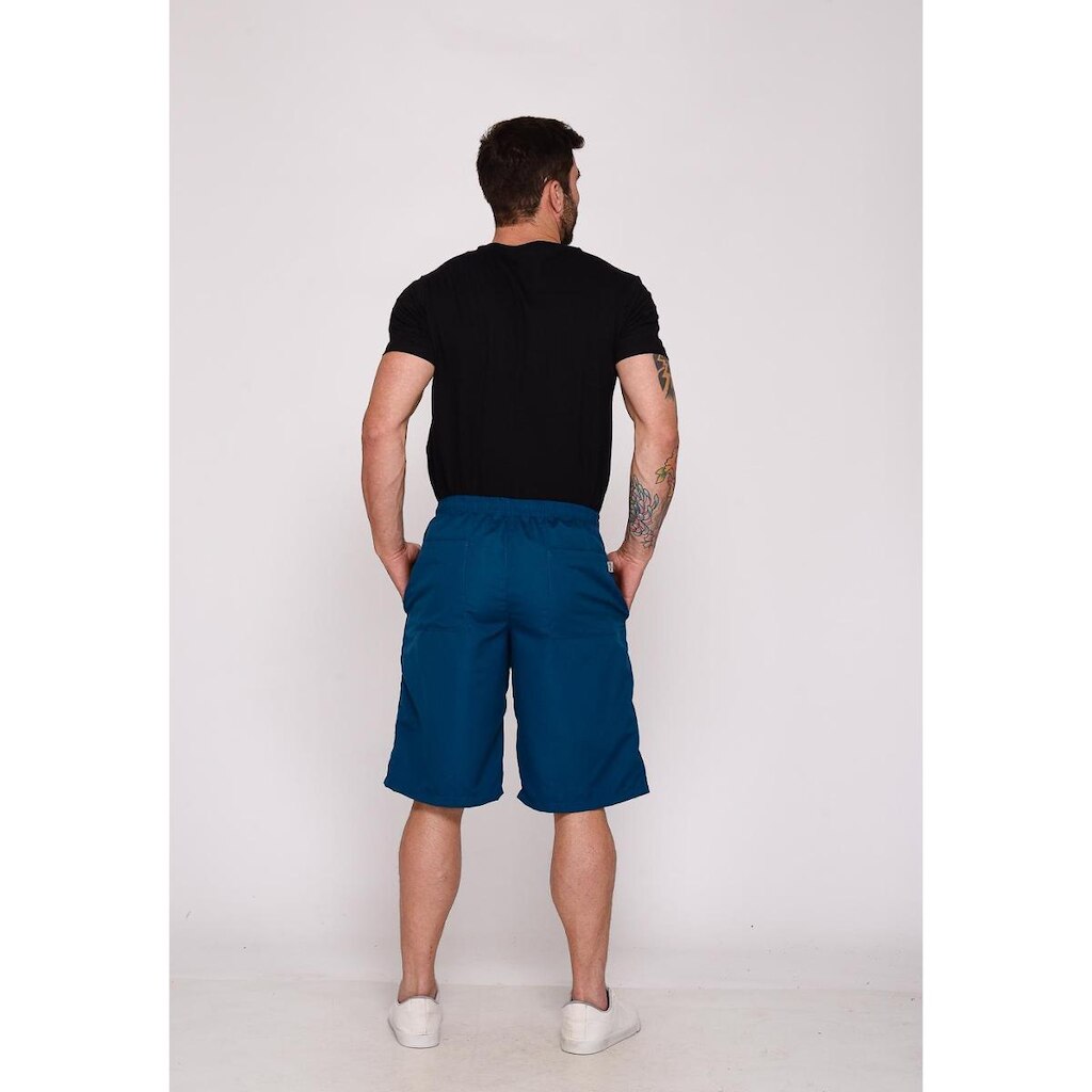 Bermuda Masculina Nylon Petroleo 7943