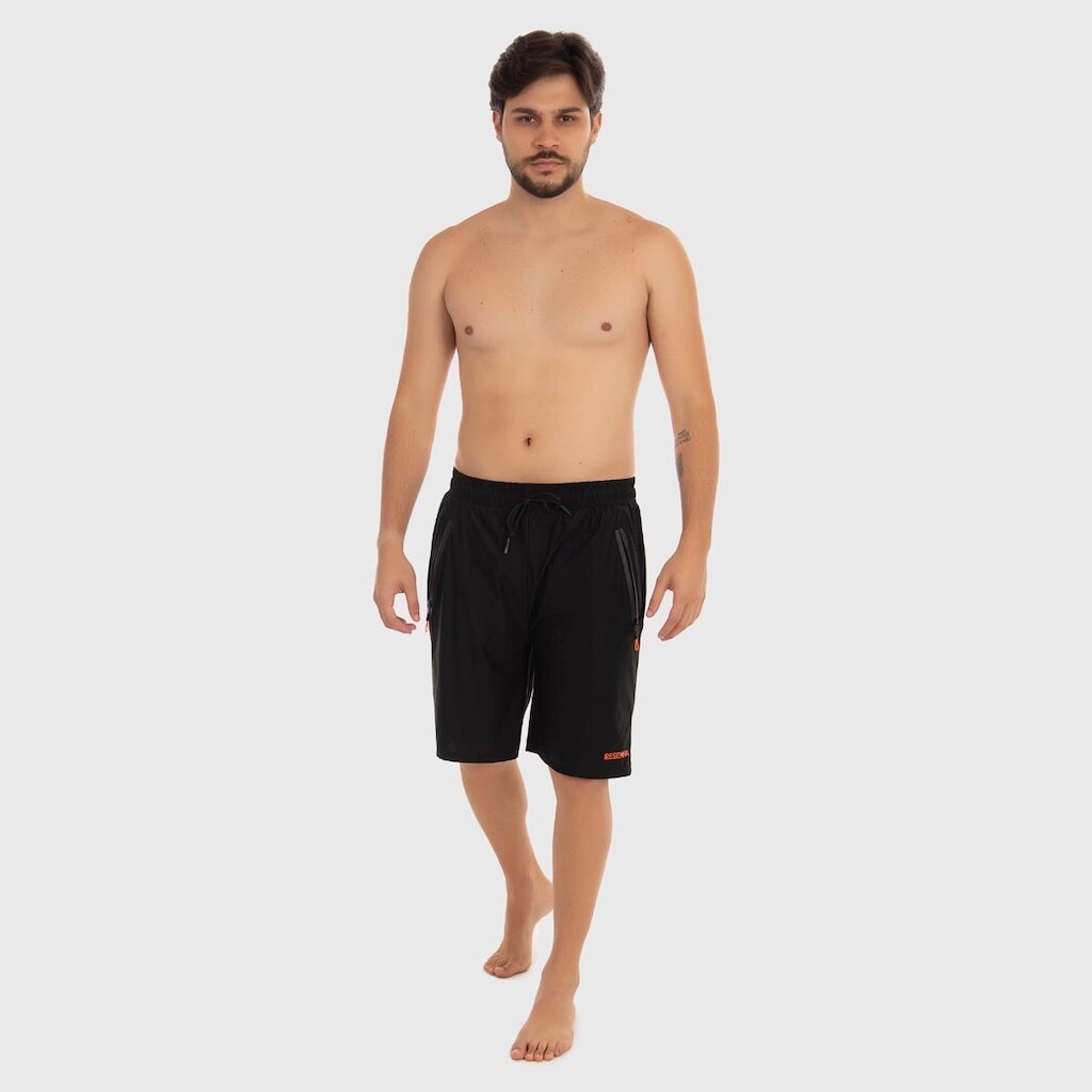 Bermuda Masculina Resenha Sport Poliamida Bolsos com Zíper Secagem Rápida