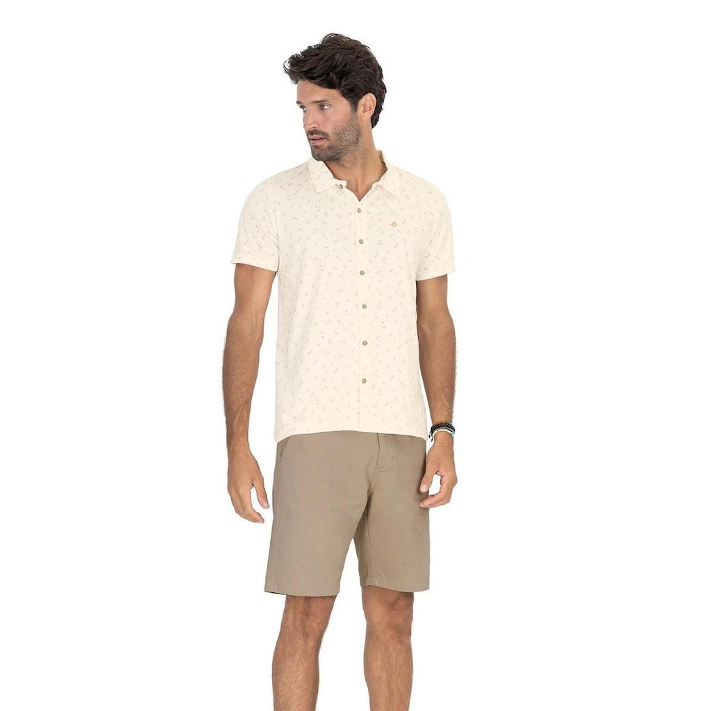 Bermuda Masculina Sarja Com Bolsos