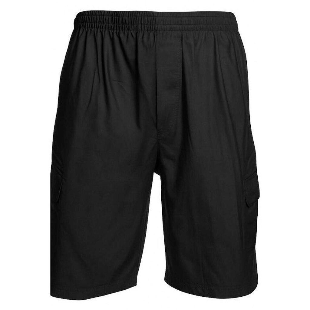 Bermuda Masculina Sarja Com Elástico Branca Plus Size
