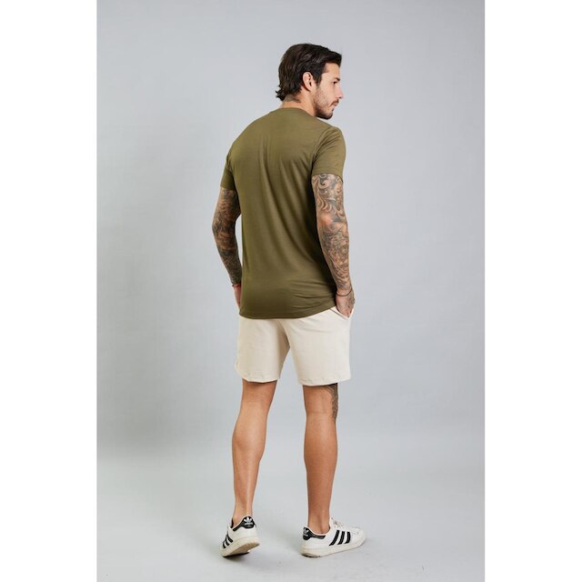 Bermuda Masculina Slim Comfort em Poliamida Dialogo Jeans