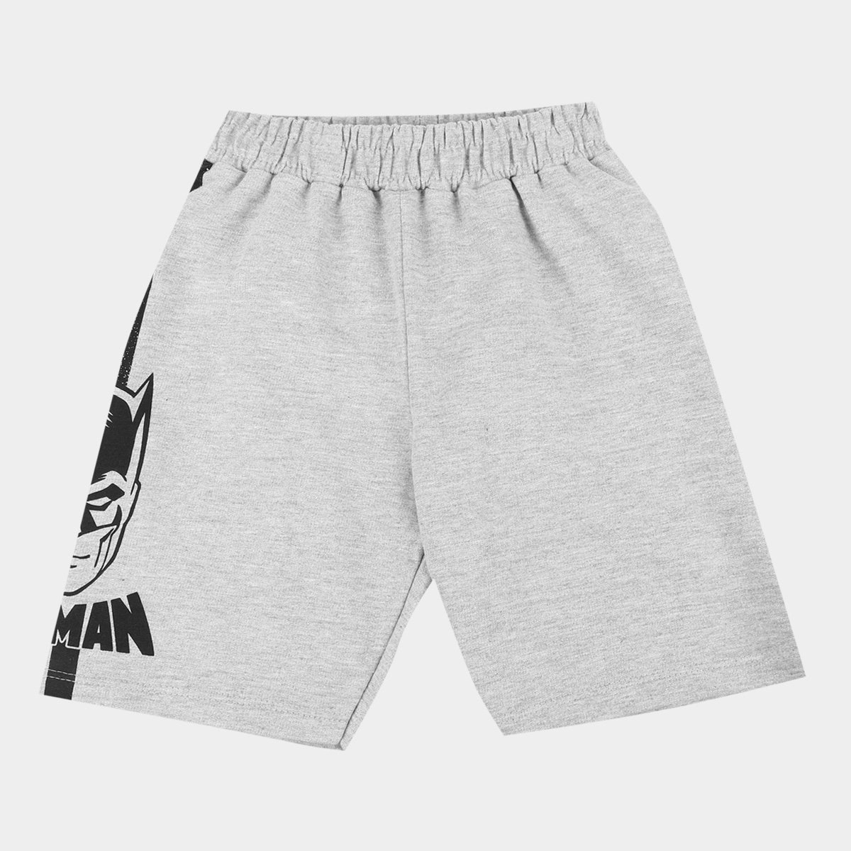 Bermuda Moletinho Fakini Batman Masculino - Mescla é ruim? Bermuda Moletinho Fakini Batman Masculino - Mescla é boa?