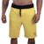Bermuda Moletom Academia PreHistoric - Amarelo