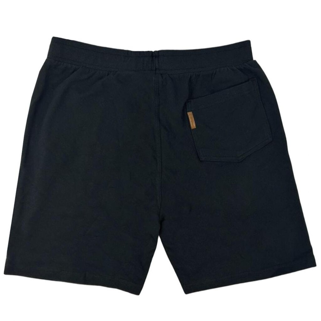 Bermuda Moletom Freesurf Trave Preta