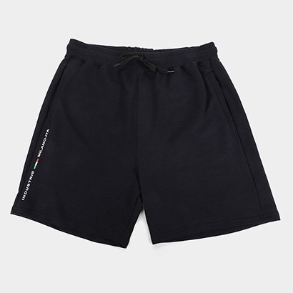 Bermuda Moletom Industrie Plus Size Milano Masculina - Masculino