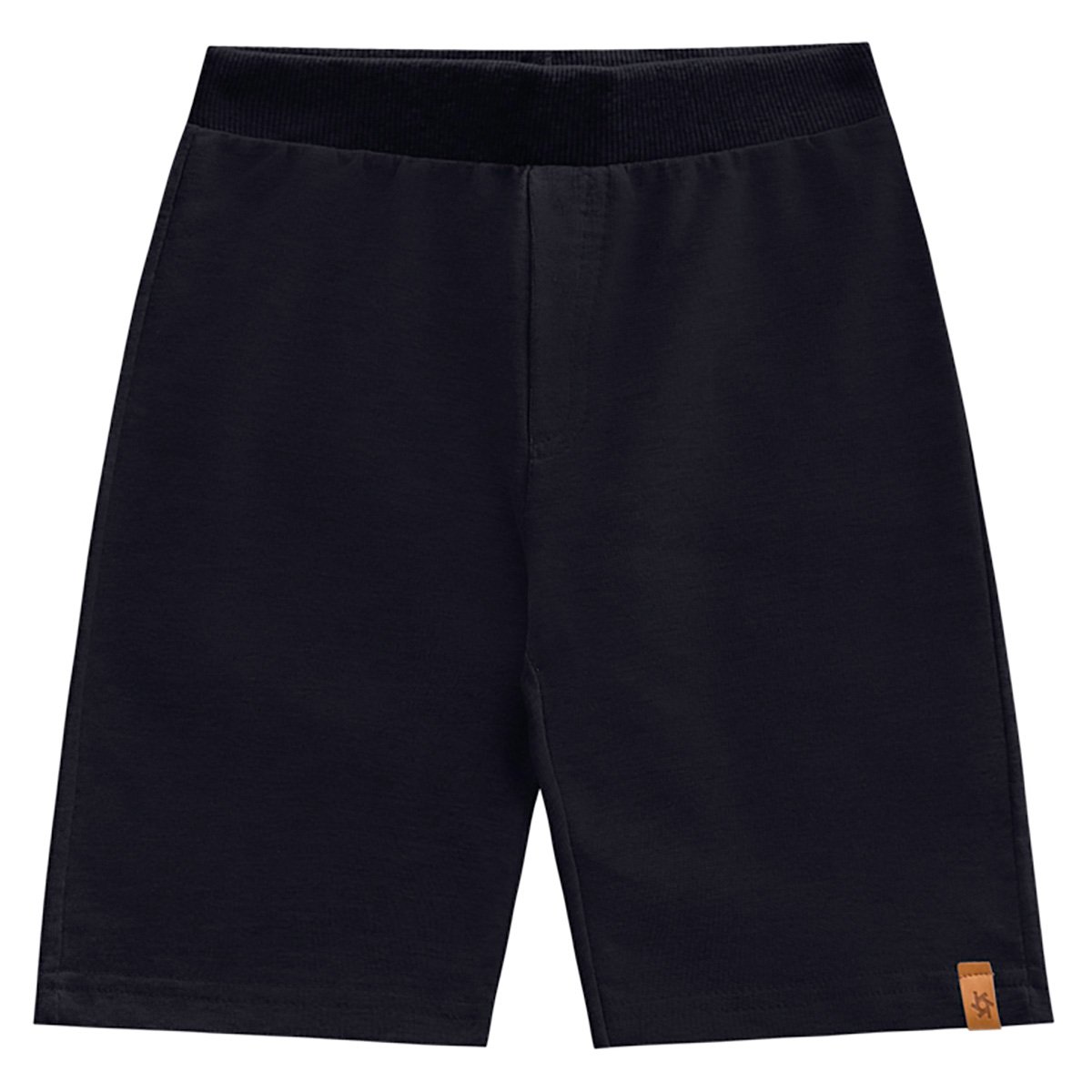 Bermuda Moletom Infantil Brandili Básica Masculina - Preto é ruim? Bermuda Moletom Infantil Brandili Básica Masculina - Preto é boa?