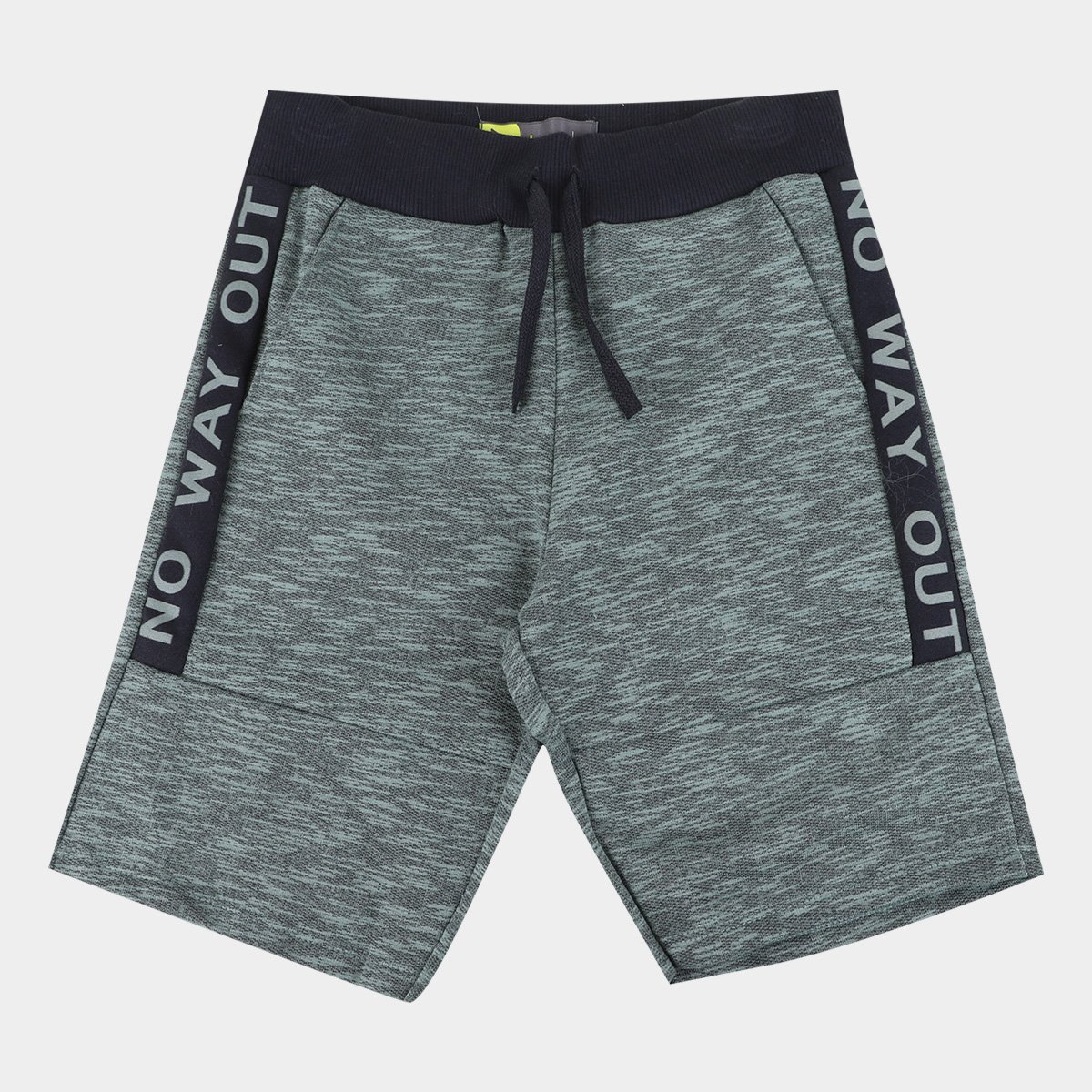 Bermuda Moletom Infantil Lemon No Way Out Masculina Menor preço em Bermuda Moletom Infantil Lemon No Way Out Masculina