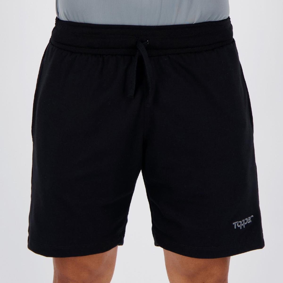 bermuda moletom topper