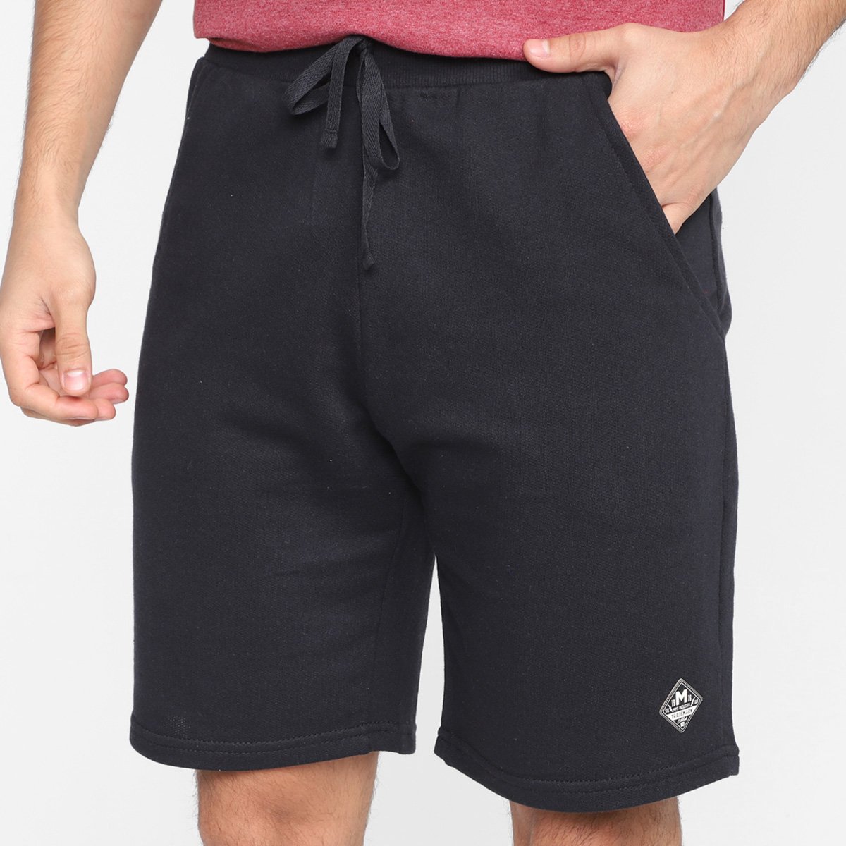 Bermuda Moletom Ultimato Lisa Masculina - Preto é ruim? Bermuda Moletom Ultimato Lisa Masculina - Preto é boa?