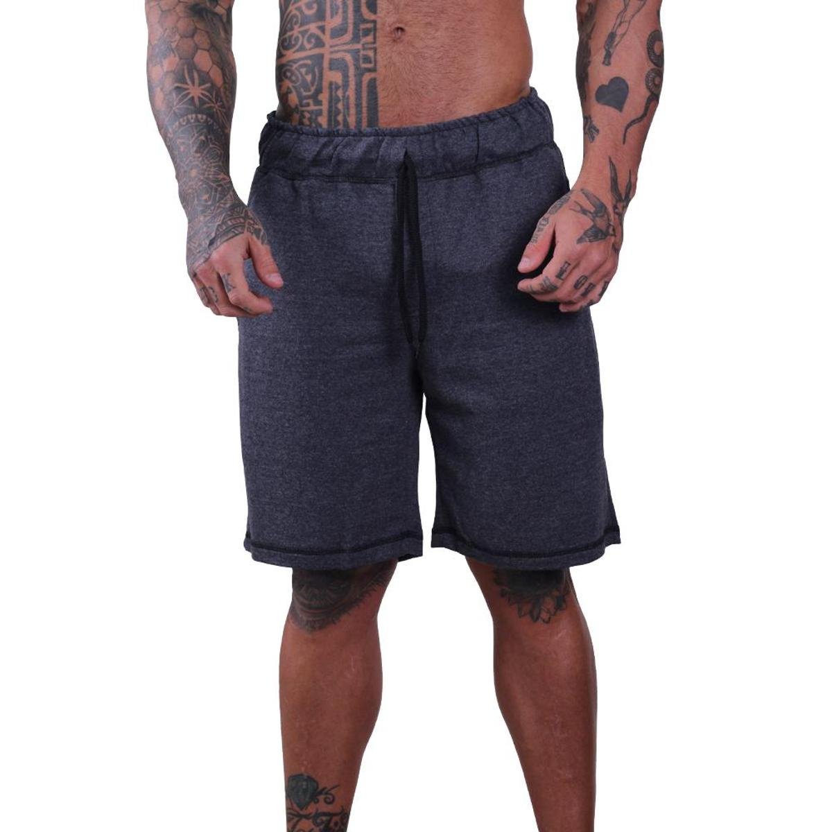 Menor preço em Bermuda MXD Conceito Moletom Slim Mesclados Cores Originais Masculina