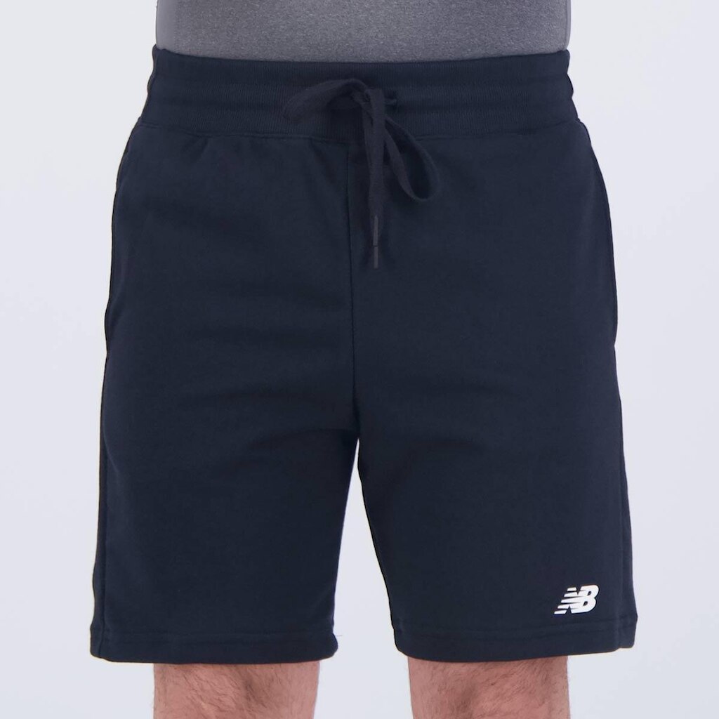 Bermuda New Balance Essentials Preto